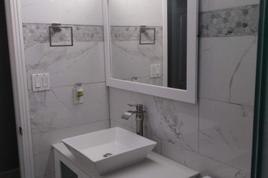 Inspiration for a bathroom remodel in Edmonton