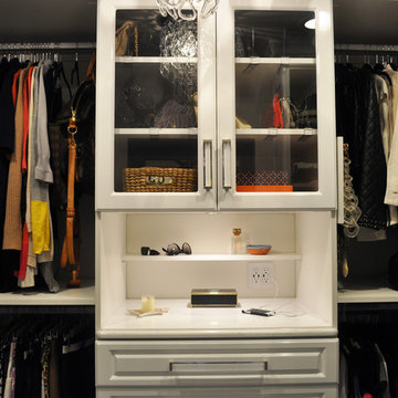 His and Her Master Closets