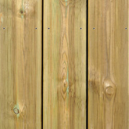 Lame de terrasse bois pin du Nord Isea PROTAC - Deck Tiles And Planks