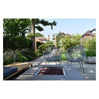 St Albans Family Garden - Contemporary - Hertfordshire - by Pehrsson ...