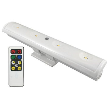 Swivel LED Clamp Lights IR Remote, Warm White Light 3000K, LW1205W-N1