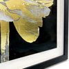 Oliver Gal "Gold and Light Floral II" Gold Foil Framed Art