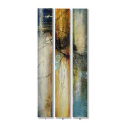 "Influx I, II, & III" Each Panel 60x8x2 - Paintings