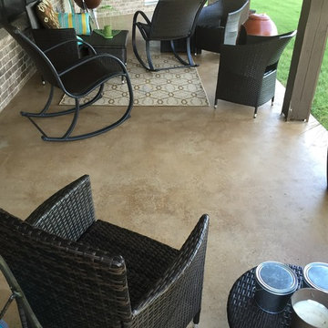 Concrete Staining - Exterior