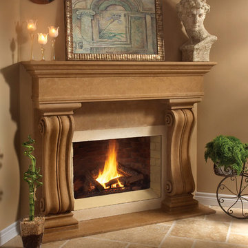 Fireplace in Montreal