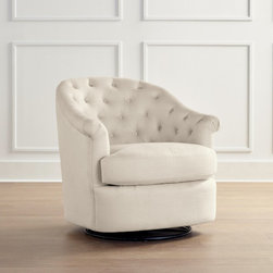 Karina Swivel Chair - Armchairs And Accent Chairs