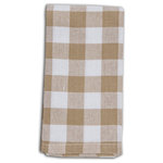 Lintex Linens - Buffalo Check 100% Cotton Napkin (Set of 4), Sand - The Buffalo check napkins feature a bold yet classic checkerboard pattern. The Buffalo check napkins are perfect for barbecues, picnics and other party pleasures. The napkins are available in 6 in 6 eye catching colors. These napkins are easy to care for and will last you for many meals around the table.
