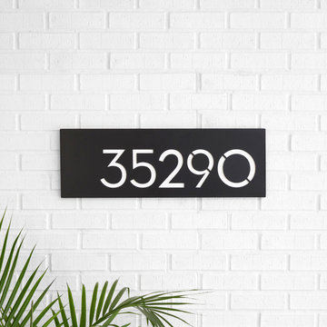 Wall Mounted Address Signs