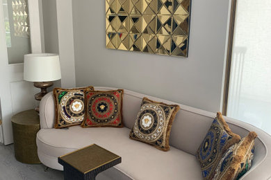 Inspiration for a contemporary living room in Other.