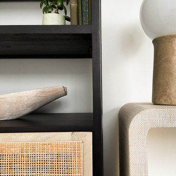 Lawyer Lifestyle | Denver, CO | Earthy Modern Home Office Creation