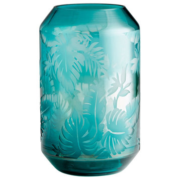 Sumatra Vase, Turquoise, Large