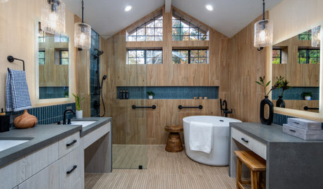 Bathroom of the Week: Warm Spa Feel With Aging-in-Place Features