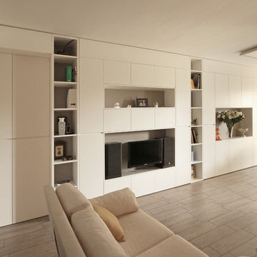 CASA LUCIANA - Un living vestito di bianco