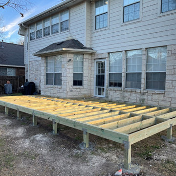 Round Rock Trex deck