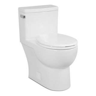 Buy Ella One Piece Toilet, 1.28 Gpf, Elongated Pure White 