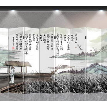 Decorative Room Divider Folding Screen Partitions
