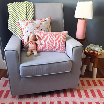 Scandinavian Inspired Girl's Nursery