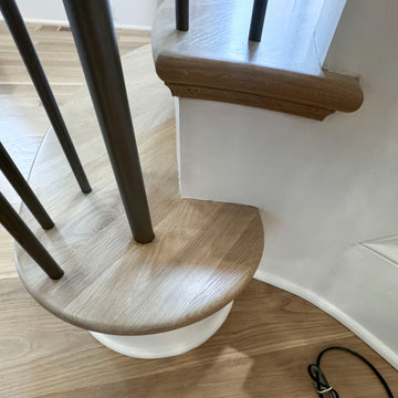 Project #116 | Elegant Curved Staircase