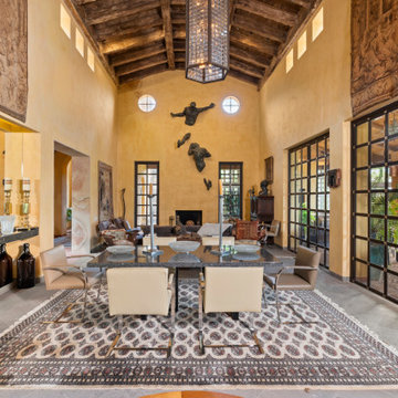 Hacienda Las Tapias - Great Room Inspired by and duplicates the salon of the Ita