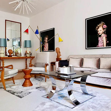 Luxuriöses Wohnzimmer Interior Design