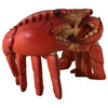 Spice Islands King Crab Chair Red Finish