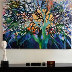 Bold artwork ,contemporary interior - Paintings