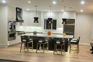 Inspiration for a contemporary kitchen remodel in New York