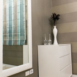 Custom white framed mirror - Products