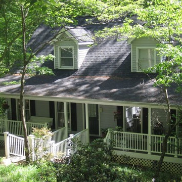 Large Colonial Style Front Porch