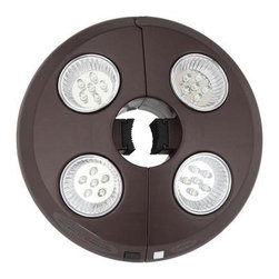 Swim Time 4-Light Rechargeable LED Umbrella Light - Outdoor Umbrella Accessories
