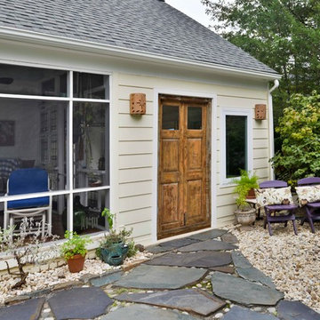 Attractive New Sunroom/Garage with Attic Space Converted into a Game Room/Study