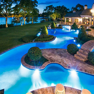 2400 square foot Lazy River Pool - Winter Park, FL