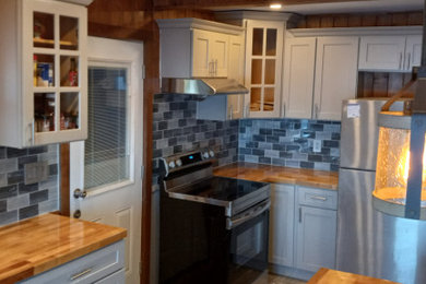 Kitchen photo in New York