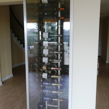 Los Angeles Wine Cellar Design Vintage View Metal Racks