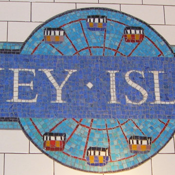 Coney Island Bathroom Mosaics
