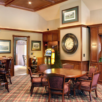 Golf Course Clubhouse-style Game Room