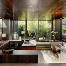 sunken kitchen
