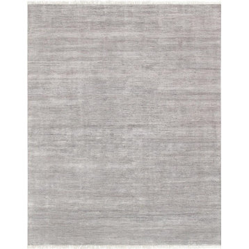 Pasargad Transitiona Collection Hand-Knotted Bsilk & wool Rug, 9'x12'2"