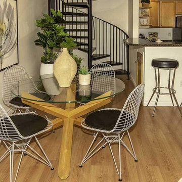 Creative East Vancouver loft condo staging