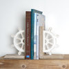 American Art Decor Heavy Duty Wood Bookends for Books/CDs/Vinyls/Magazines