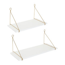 Bathroom shelves