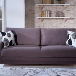 Istikbal | Denver Sofa Sleeper in Cozy Brown - Furniture
