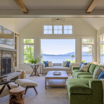Bonin Architects-Lake Sunapee Retreat