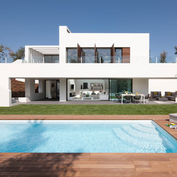 Cocia. Verde y blanco