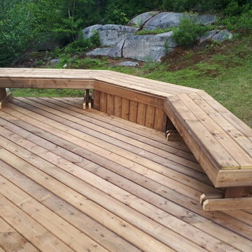 Deck and Patio Designs-Pressure Treated Decking