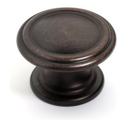 Dynasty Hardware - Super Saver K-8038-S Classic Cabinet Knob, Oil Rubbed Bronze - Cabinet And Drawer Knobs