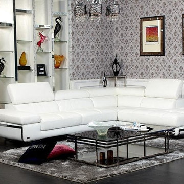 Leather Upholstered Sectional Sofas