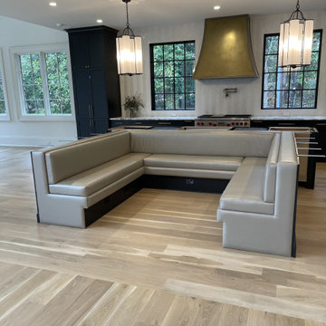 Kitchen Remodel with Custom Banquette Island — Atlanta