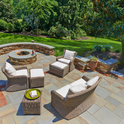 Natural Stone Fire-Pit - Fire Pits