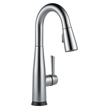 Delta Essa Pull-Down Bar/Prep Faucet With Touch2O Technology, Arctic Stainless